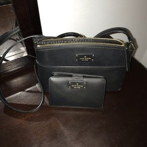Kate Spade crossbody w/ matching wallet
